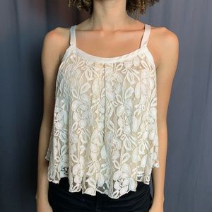 Free People lace top